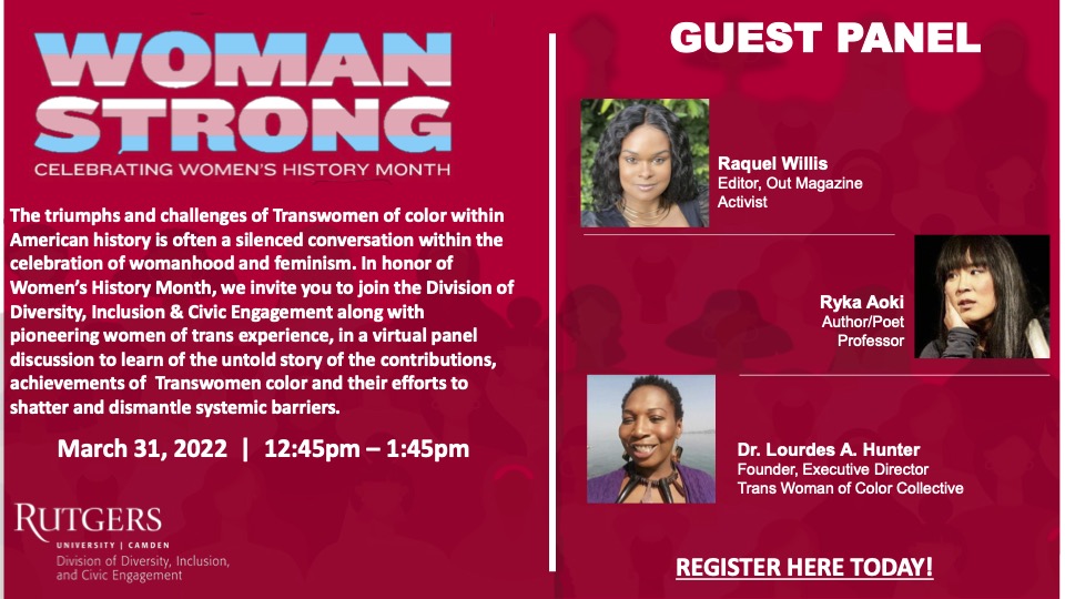 Shattering the Opaque Glass Ceiling – Transwomen of Color Panel