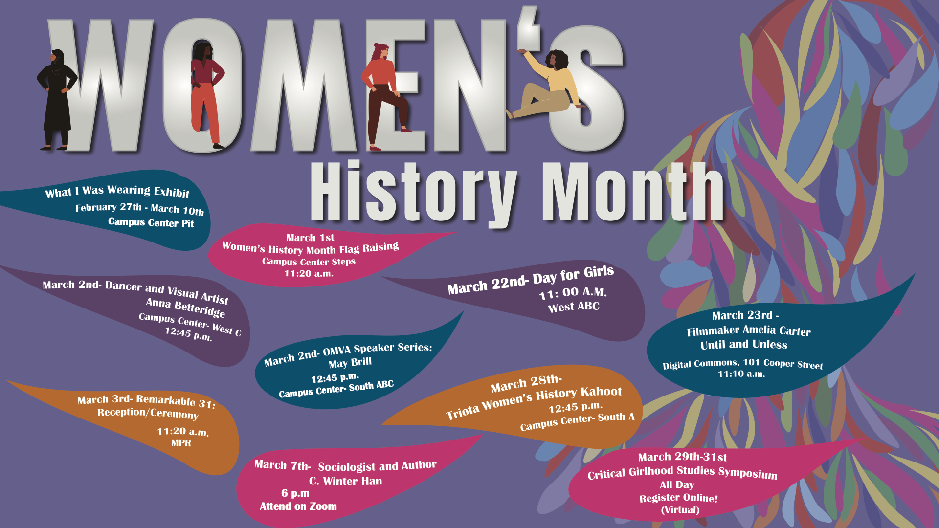 Click here for all Women’s History Month 2023 Events
